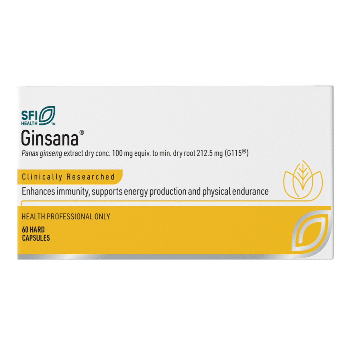 SFI Health Ginsana - 60 capsules