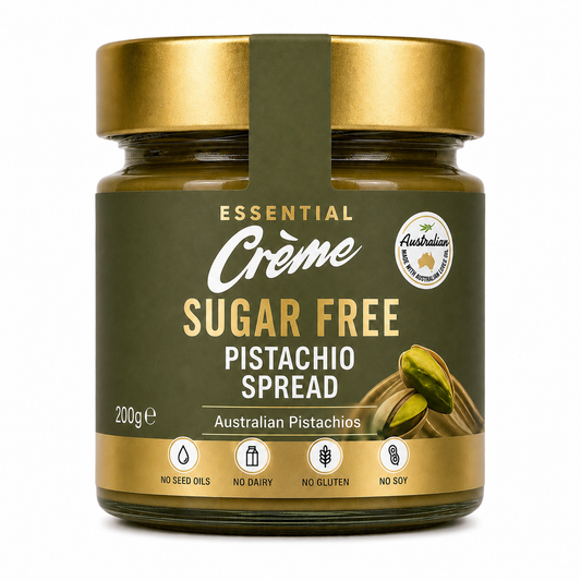 Essential Crème Essential Creme - Sugar-free Creamy Pistachio Spread 200g