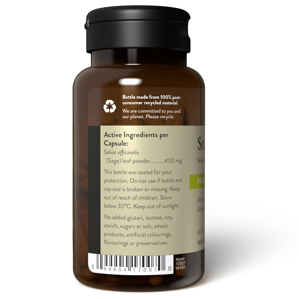 Nature's Sunshine Sage 400mg 100 Capsules