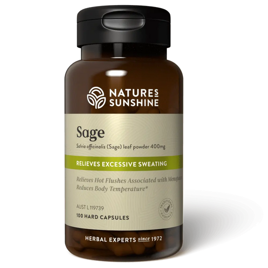 Nature's Sunshine Sage 400mg 100 Capsules