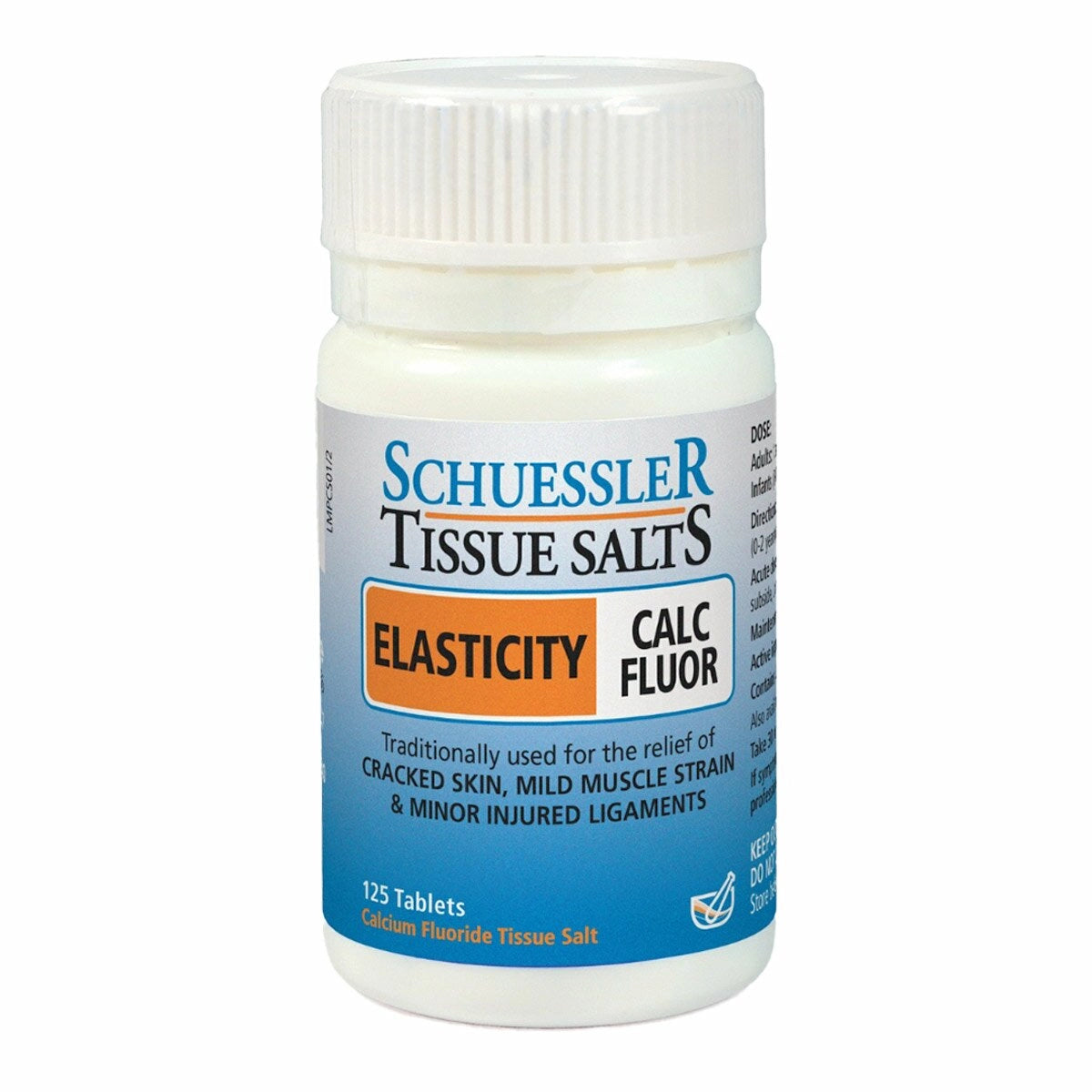 Schuessler Tissue Salts Elasticity Calc Fluor - 125 tablets