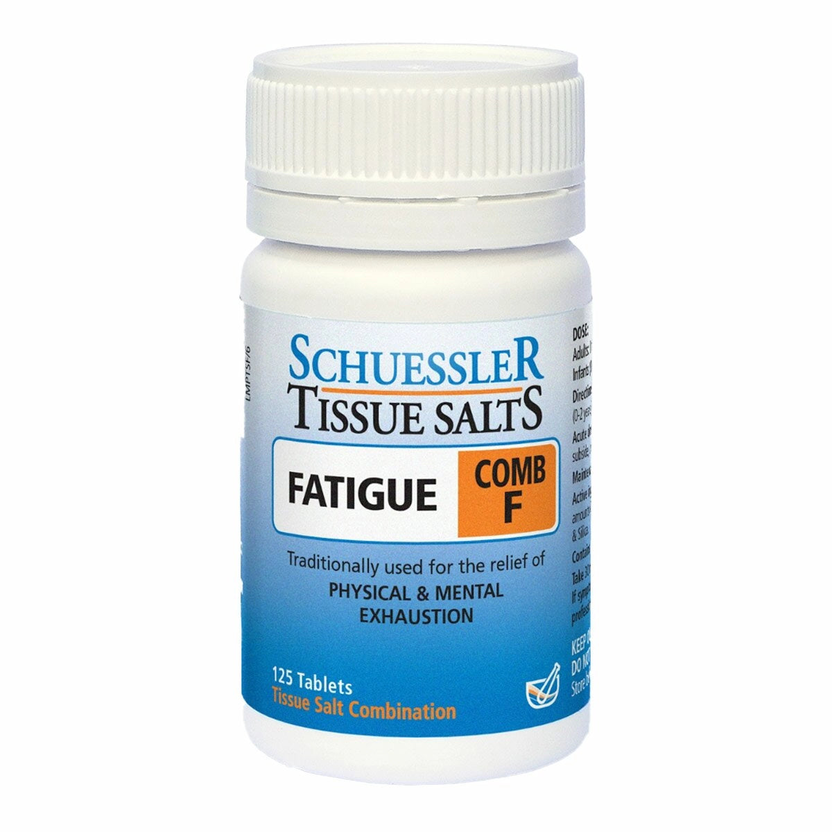 Schuessler Tissue Salts Fatigue Combination F - 125 tablets