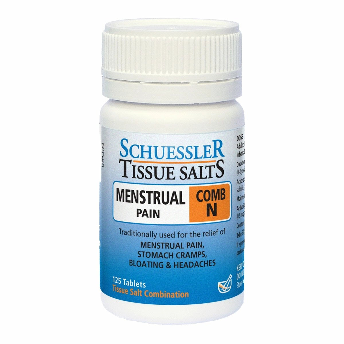 Schuessler Tissue Salts Menstrual Pain Combination N - 125 tablets