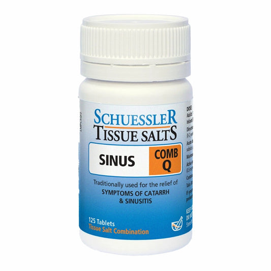 Schuessler Tissue Salts Sinus Combination Q - 125 tablets