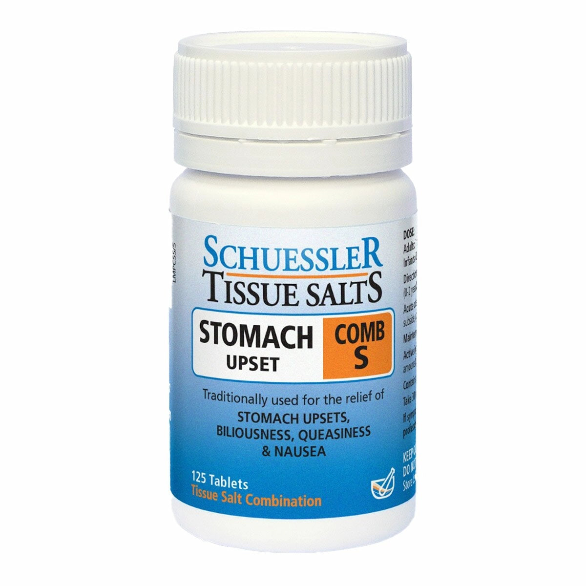Schuessler Tissue Salts Stomach Upset Combination S - 125 tablets