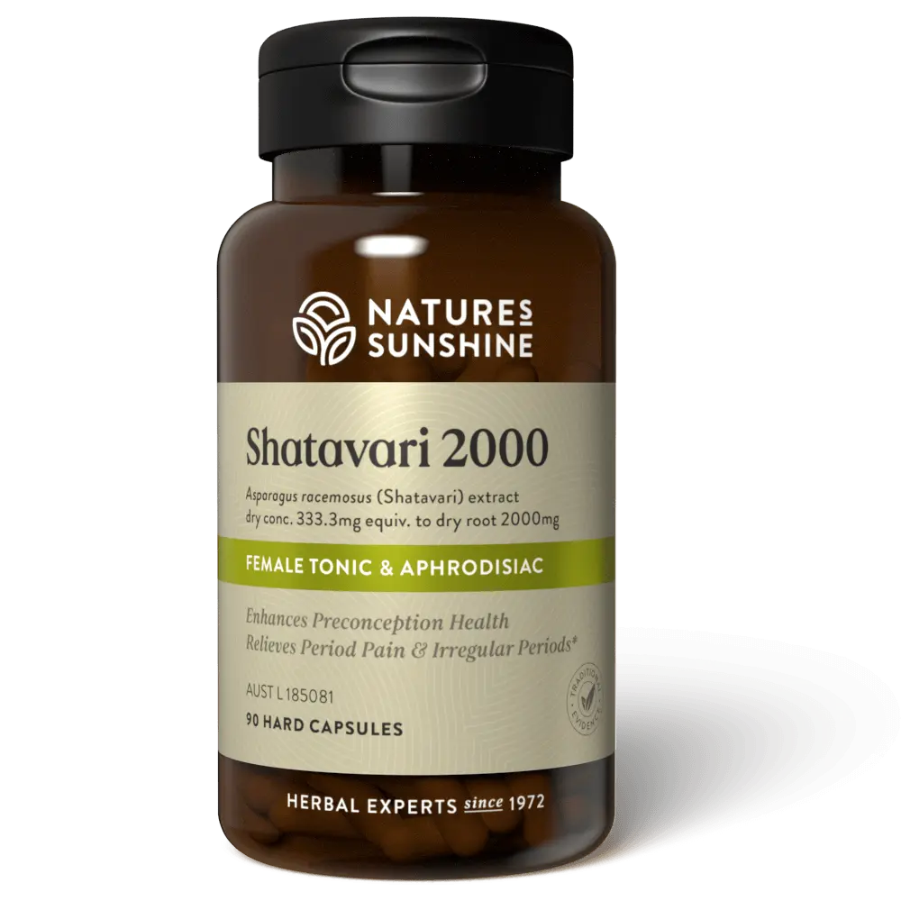 Nature's Sunshine Shatavari 2000 90 Capsules