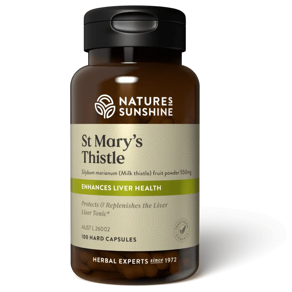 Nature's Sunshine St Mary's Thistle 550mg 100 Capsules
