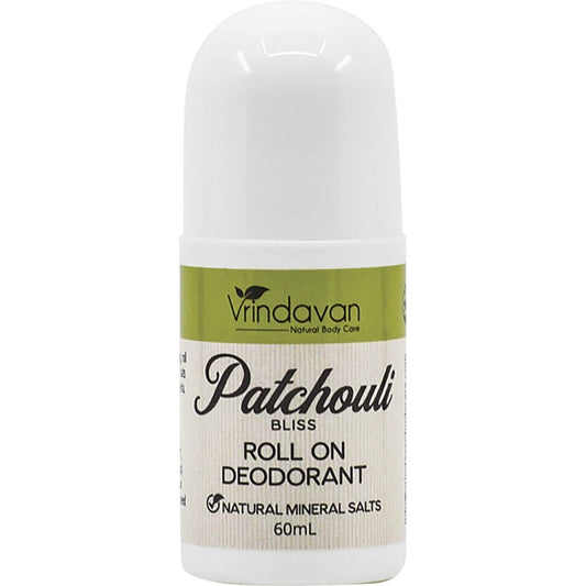 Vrindavan Roll-On Deodorant Patchouli Bliss 60ml