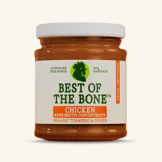 Best Of The Bone Chicken Bone Broth Concentrate - 180 g Turmeric & Ginger