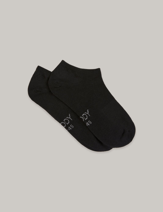 Boody Everyday No Show Socks – Black