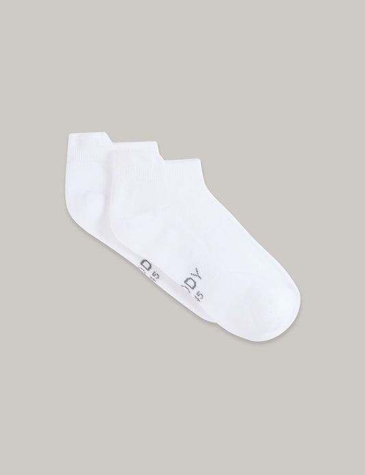Boody Sport Ankle Socks – White