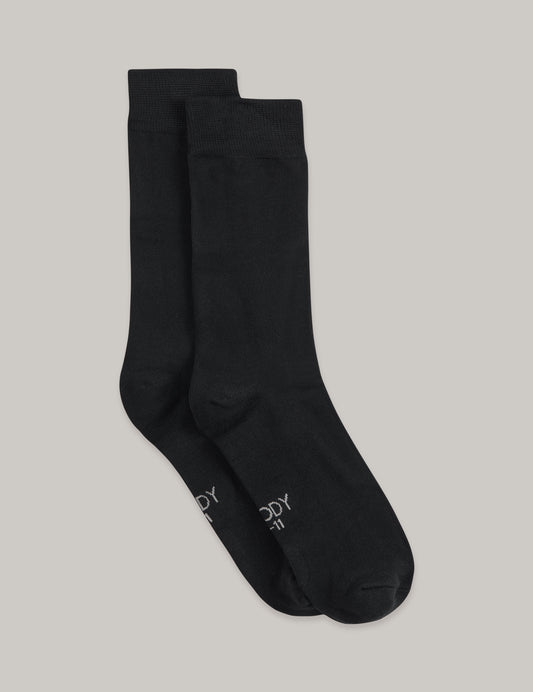 Boody Everyday Crew Socks – Black