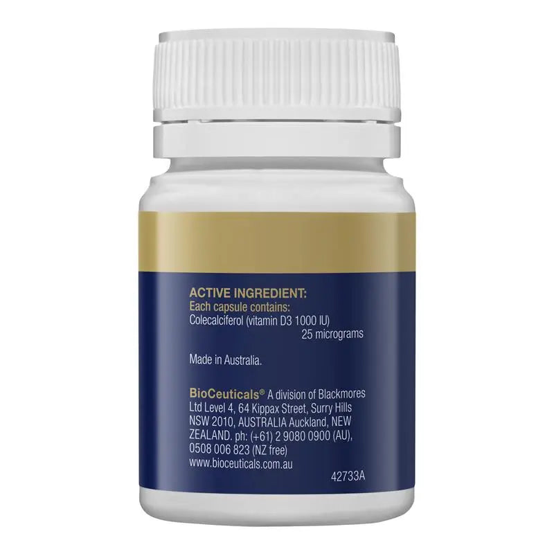 BioCeuticals D3 Capsules - 60 capsules