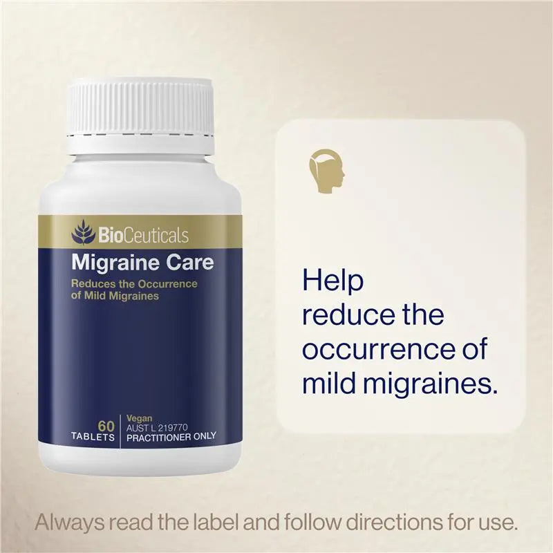BioCeuticals Migraine Care - 60 tablets