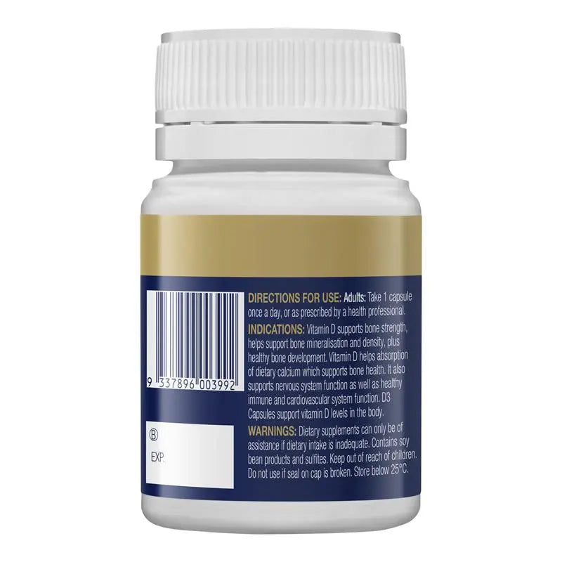 BioCeuticals D3 Capsules - 60 capsules