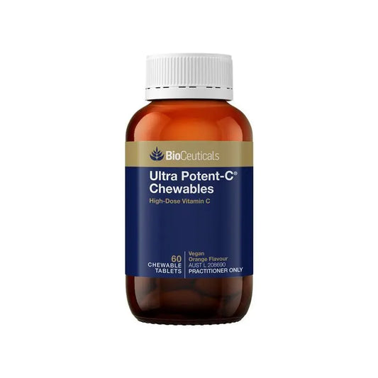 BioCeuticals Ultra Potent-C Chewables - 60 tablets Orange