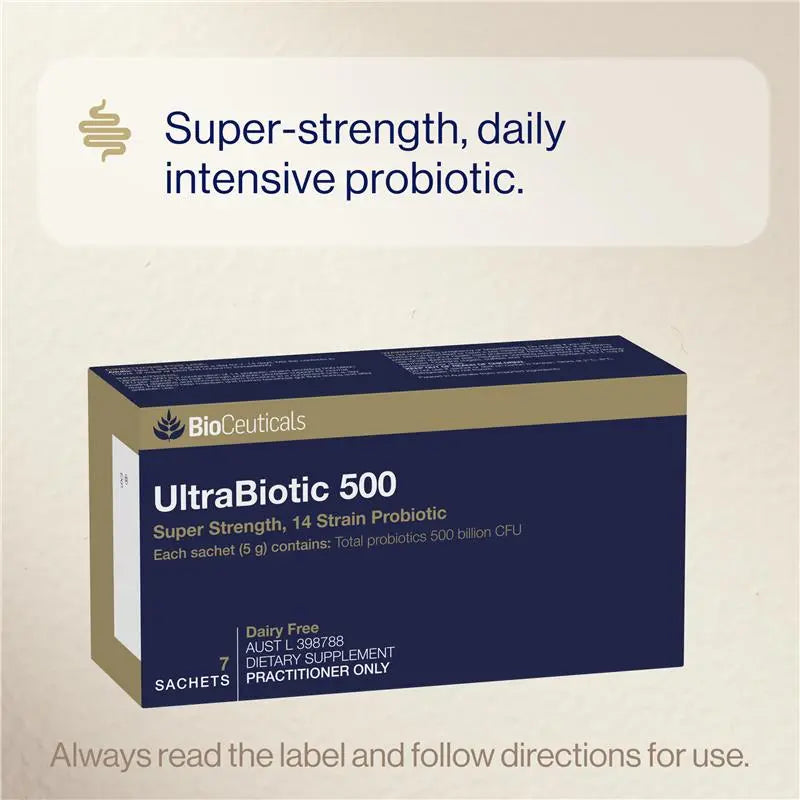 BioCeuticals UltraBiotic 500 - 7 sachets