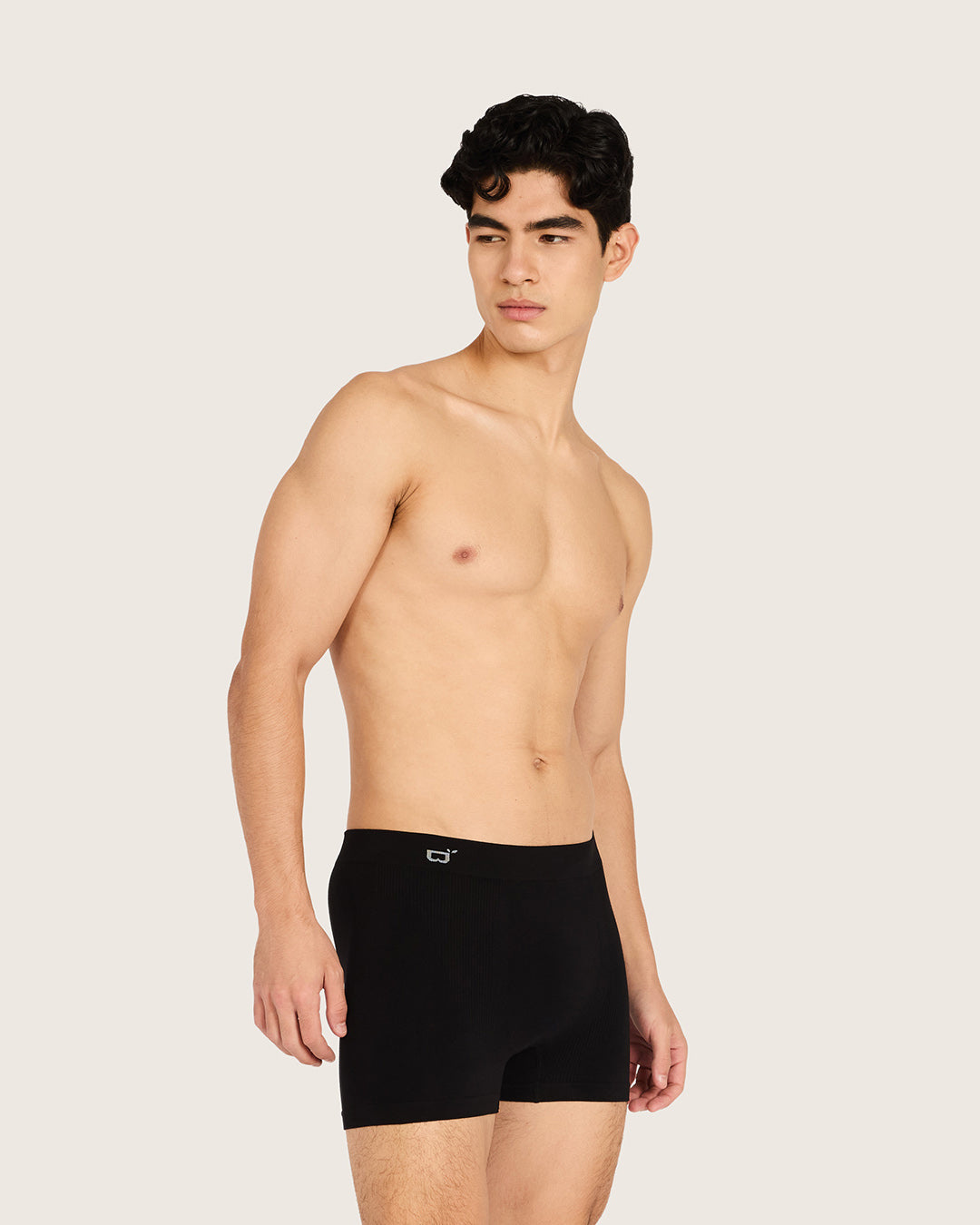Boody Men's Seamfree Boxer Briefs – Black