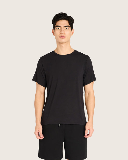 Boody Men's Crew Neck T-Shirt – Black
