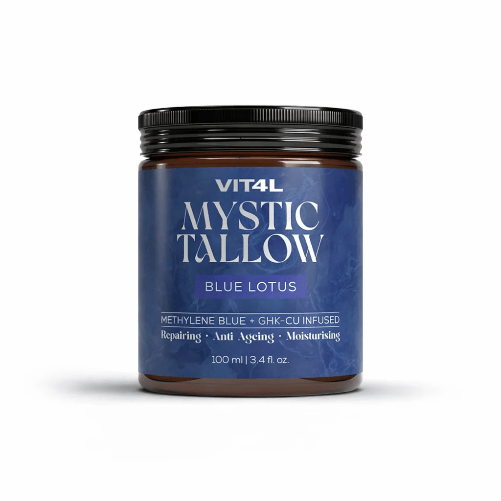 Mystic Tallow - Blue Lotus Scent 100ml with Methylene Blue - Blueprint Vitality
