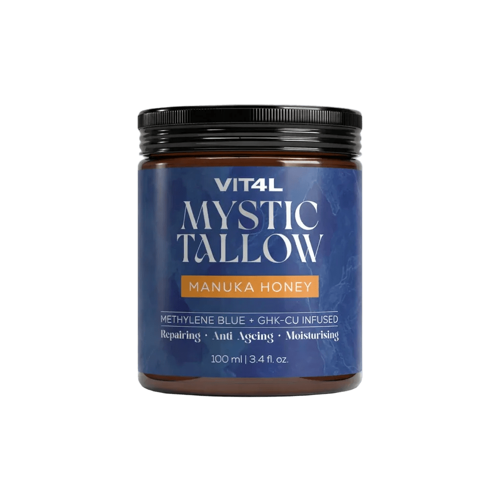 Mystic Tallow - Manuka Honey Scent 100ml with Methylene Blue - Blueprint Vitality