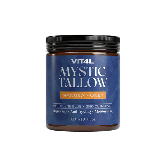 Mystic Tallow - Manuka Honey Scent 100ml with Methylene Blue - Blueprint Vitality