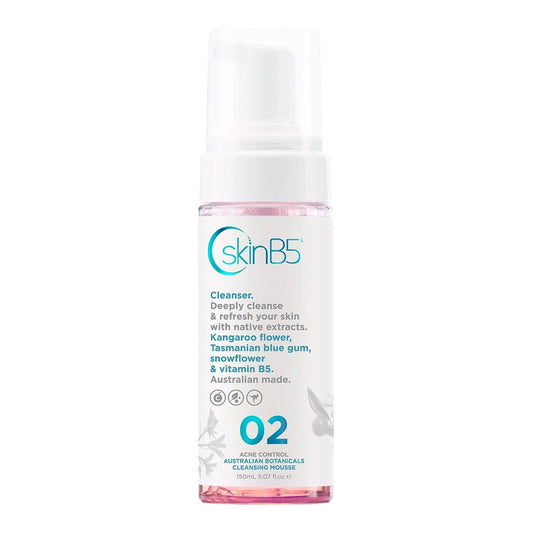 skinB5 Acne Control Australian Botanical Cleansing Mousse - 150 mL