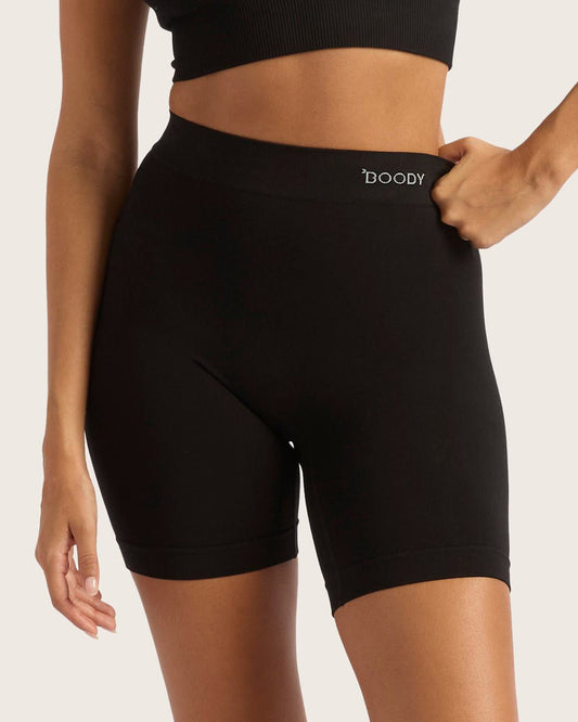 Boody Seamfree Undershorts 6" – Black
