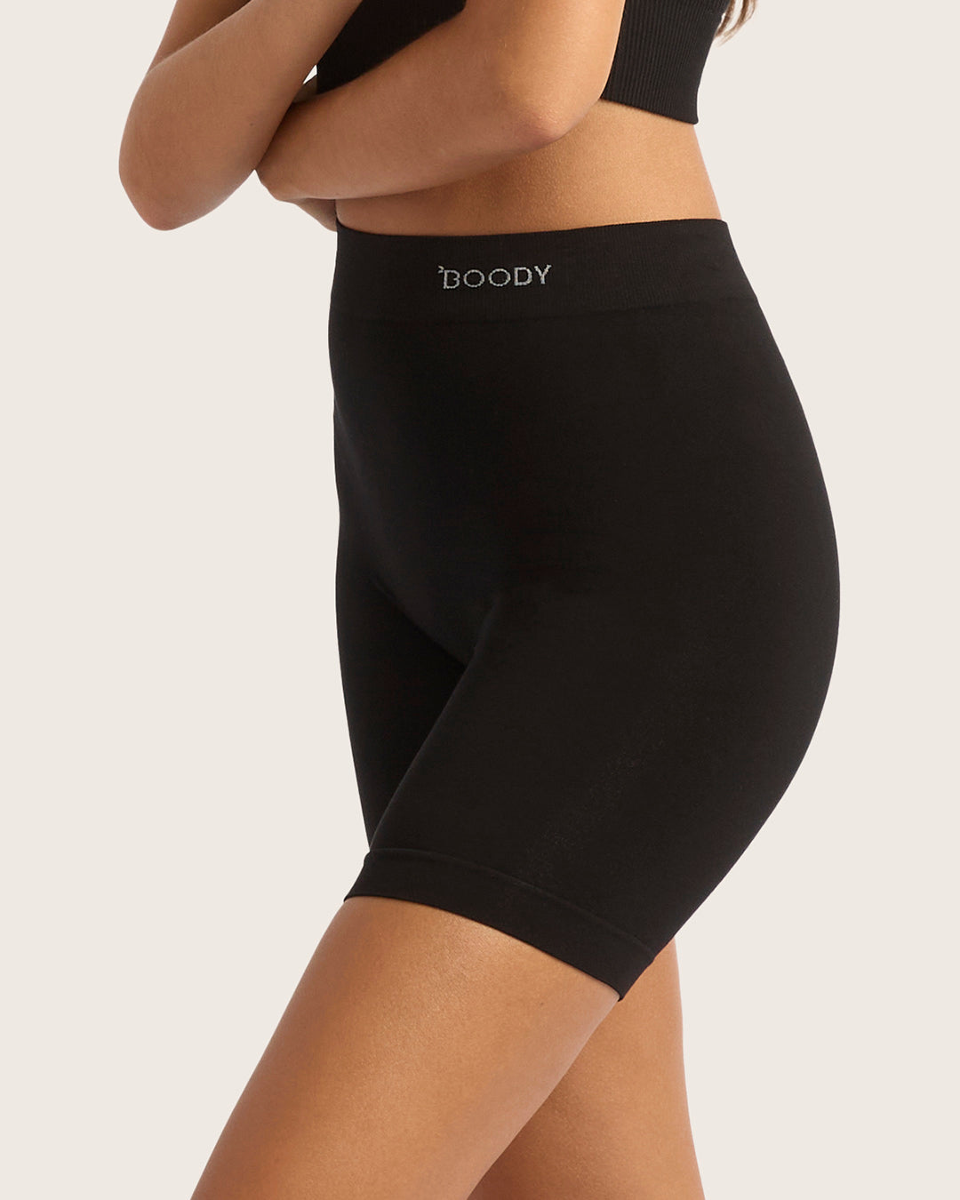 Boody Seamfree Undershorts 6" – Black