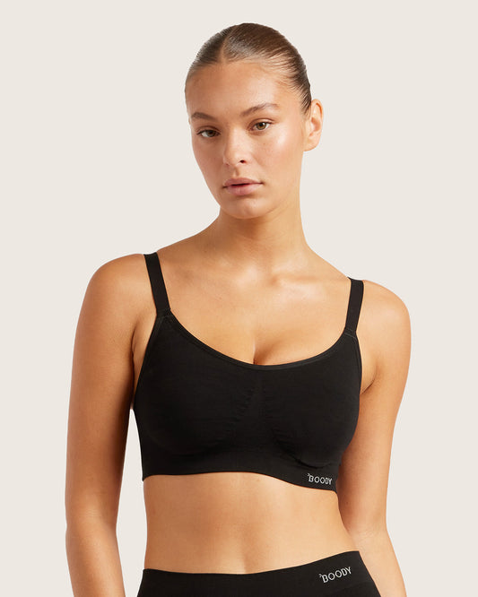 Boody Full Bust Wireless Bra – Black