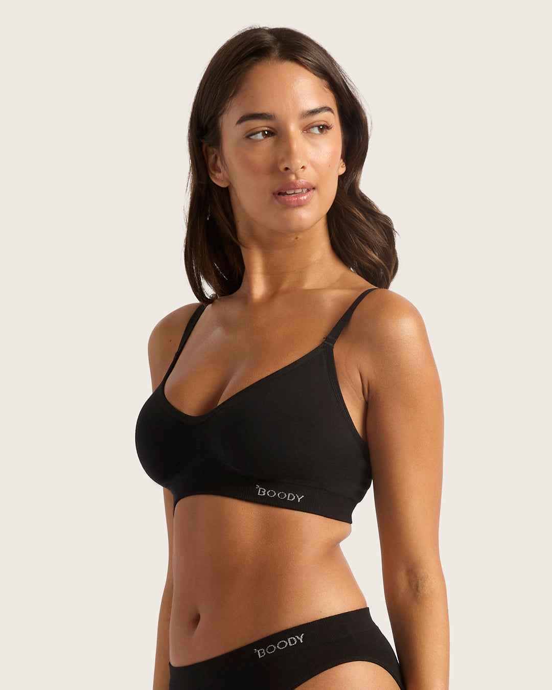 Boody Wireless T-Shirt Bra – Black