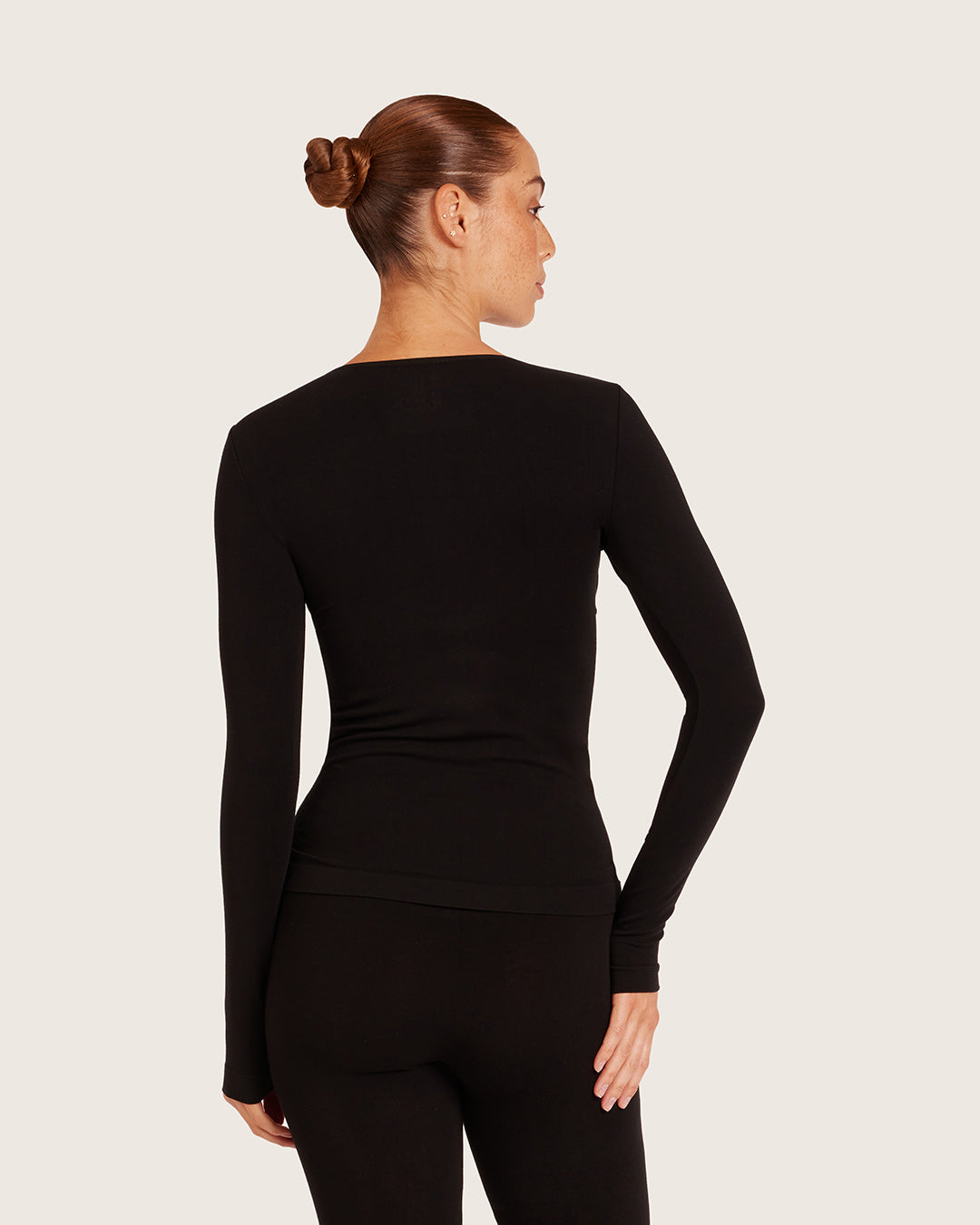 Boody Women's Long Sleeve Top – Black