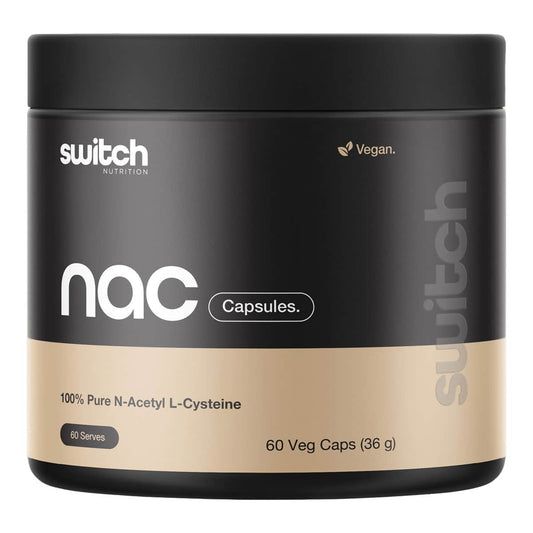 Switch Nutrition NAC Capsules - 60 capsules
