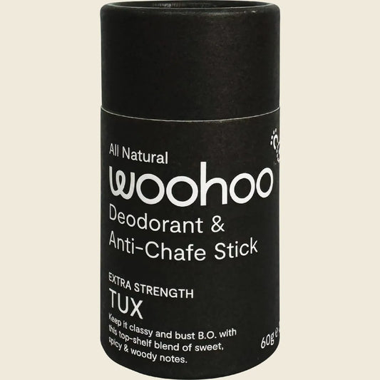 Woohoo Body Natural Deodorant Stick Tux Extra Strength 60g